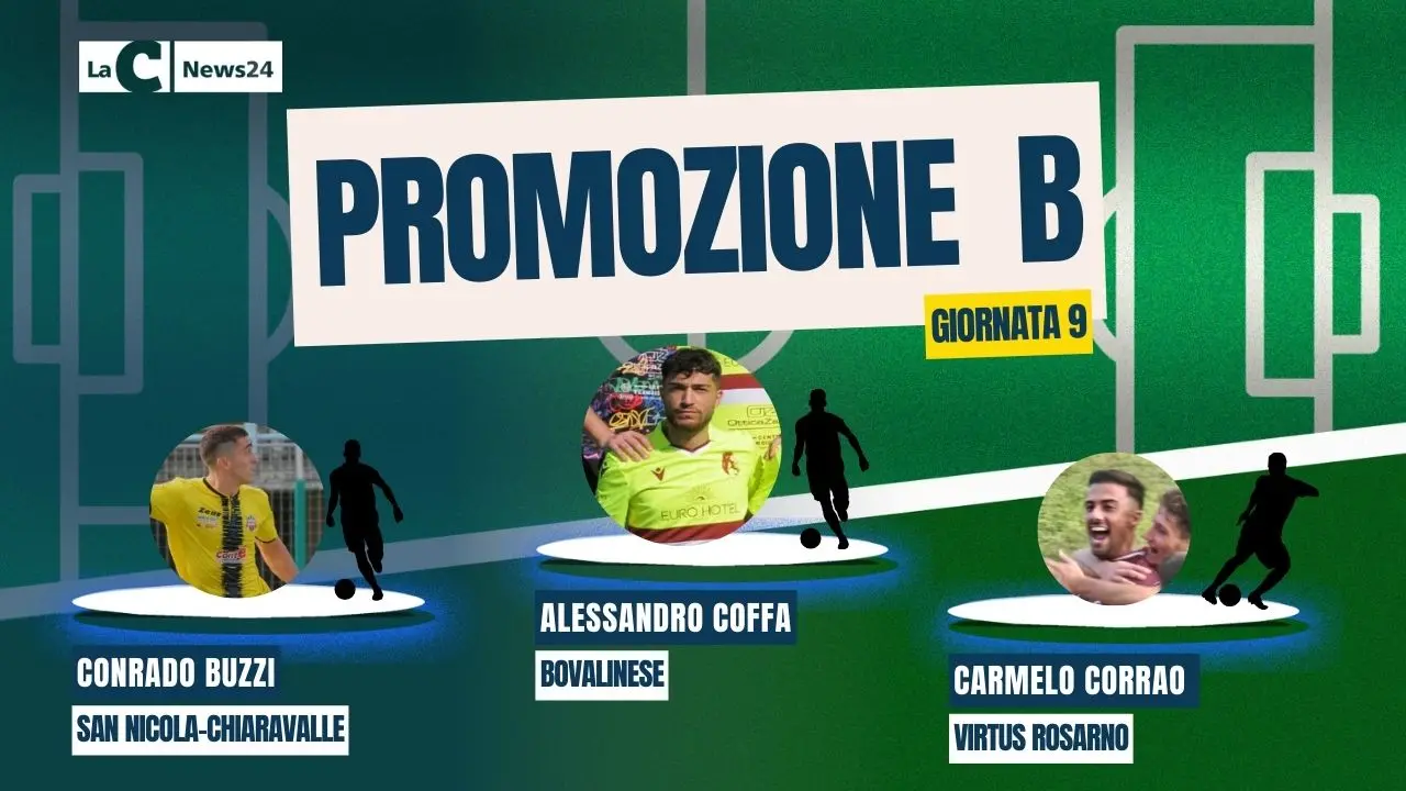 Promozione B, Coffa vale il terzo posto della Bovalinese. Capitan Corrao guida la Virtus Rosarno, Buzzi il San Nicola-Chiaravalle\n