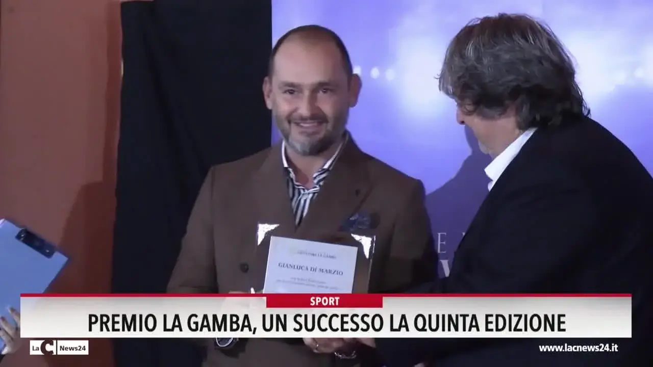 Premio La Gamba, un successo la quinta edizione