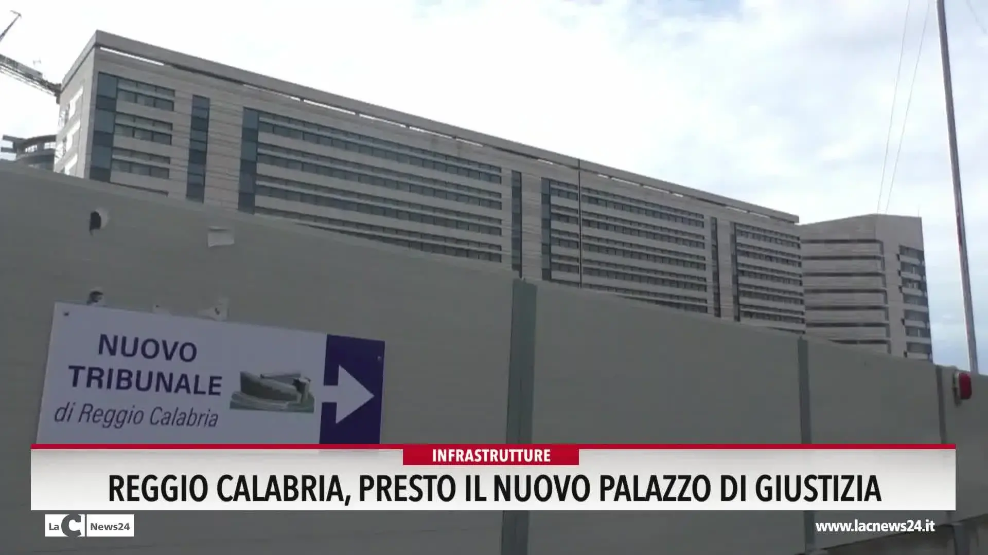 Reggio Calabria, presto il nuovo palazzo di giustizia.