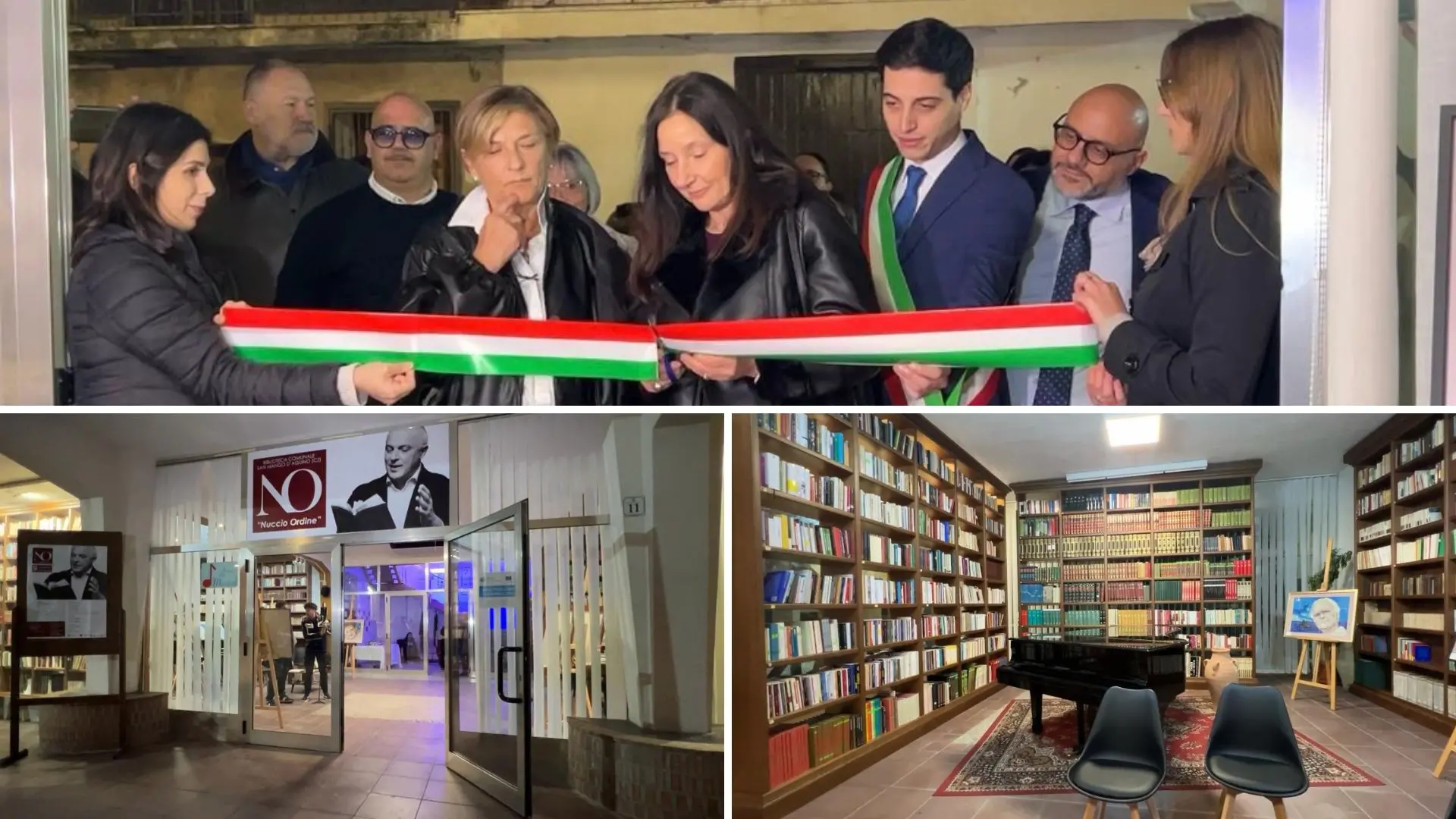 A San Mango d’Aquino nasce la biblioteca comunale intitolata a Nuccio Ordine: «Sarà la casa della cultura calabrese»\n