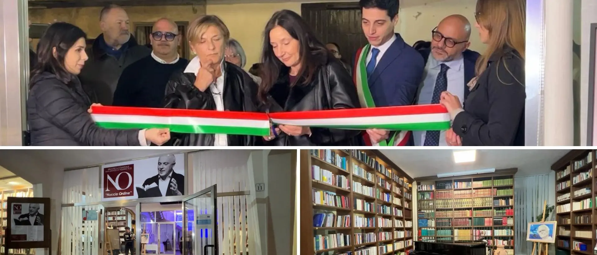 A San Mango d’Aquino nasce la biblioteca comunale intitolata a Nuccio Ordine: «Sarà la casa della cultura calabrese»\n