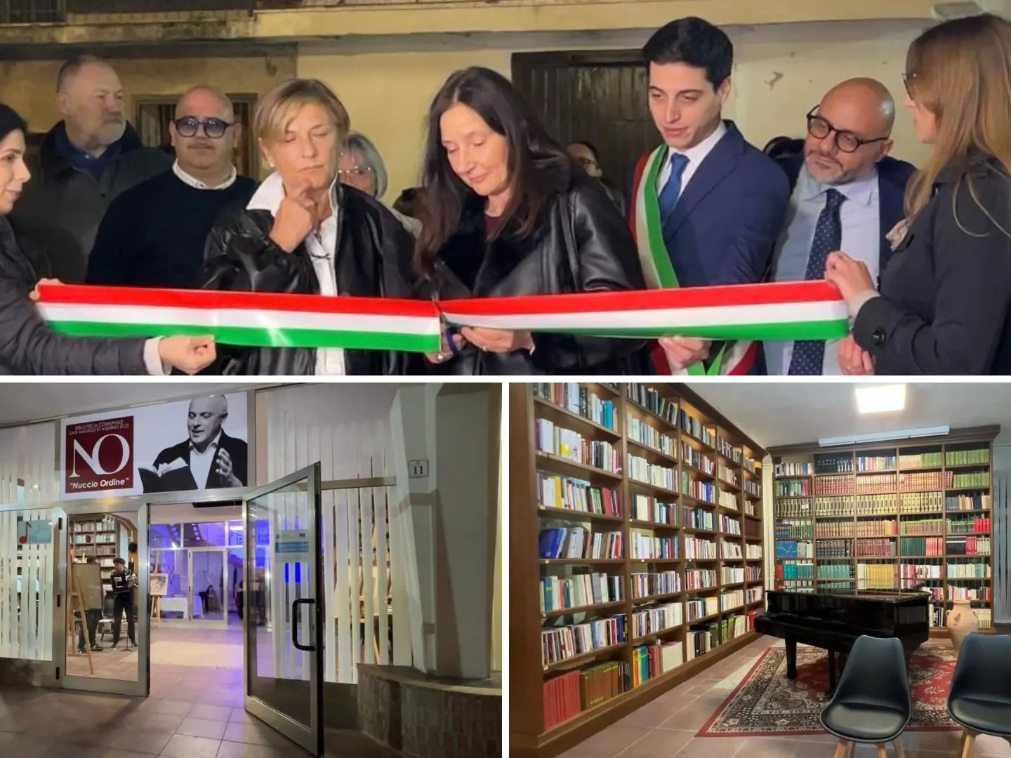 A San Mango d’Aquino nasce la biblioteca comunale intitolata a Nuccio Ordine: «Sarà la casa della cultura calabrese»