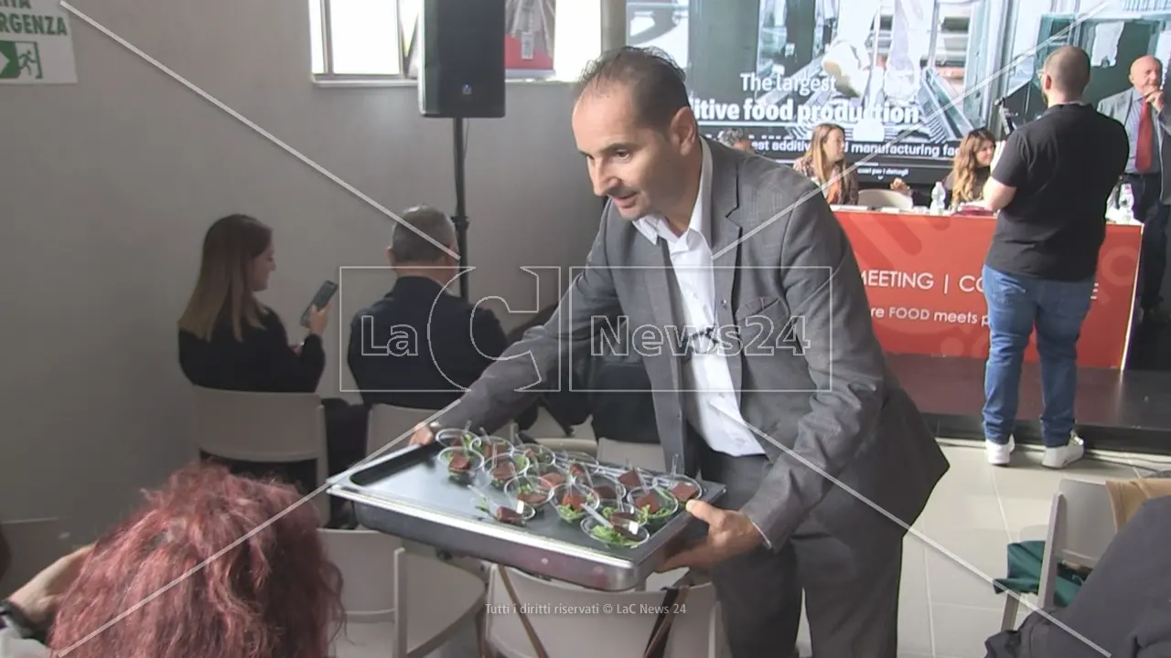 Stampato e…\u00A0mangiato. Al Salone DeGusto di Rende salmone e carne vegani in 3D\n