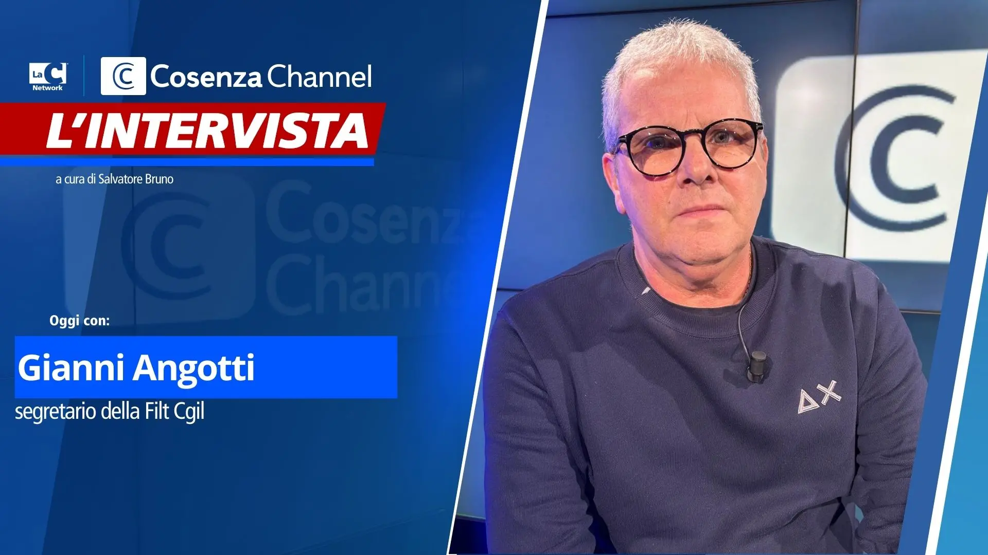 Gianni Angotti, segretario della Filt Cgil