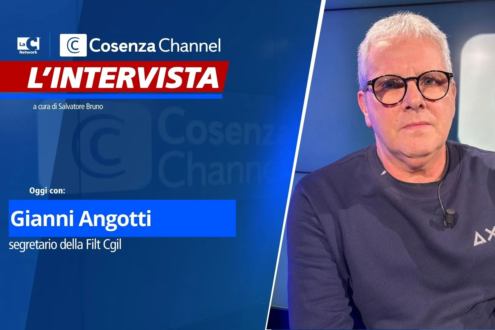 Gianni Angotti, segretario della Filt Cgil