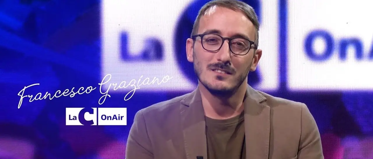 Francesco Graziano, passione autentica per il giornalismo: dal Tg fatto in casa al più grande network della Calabria