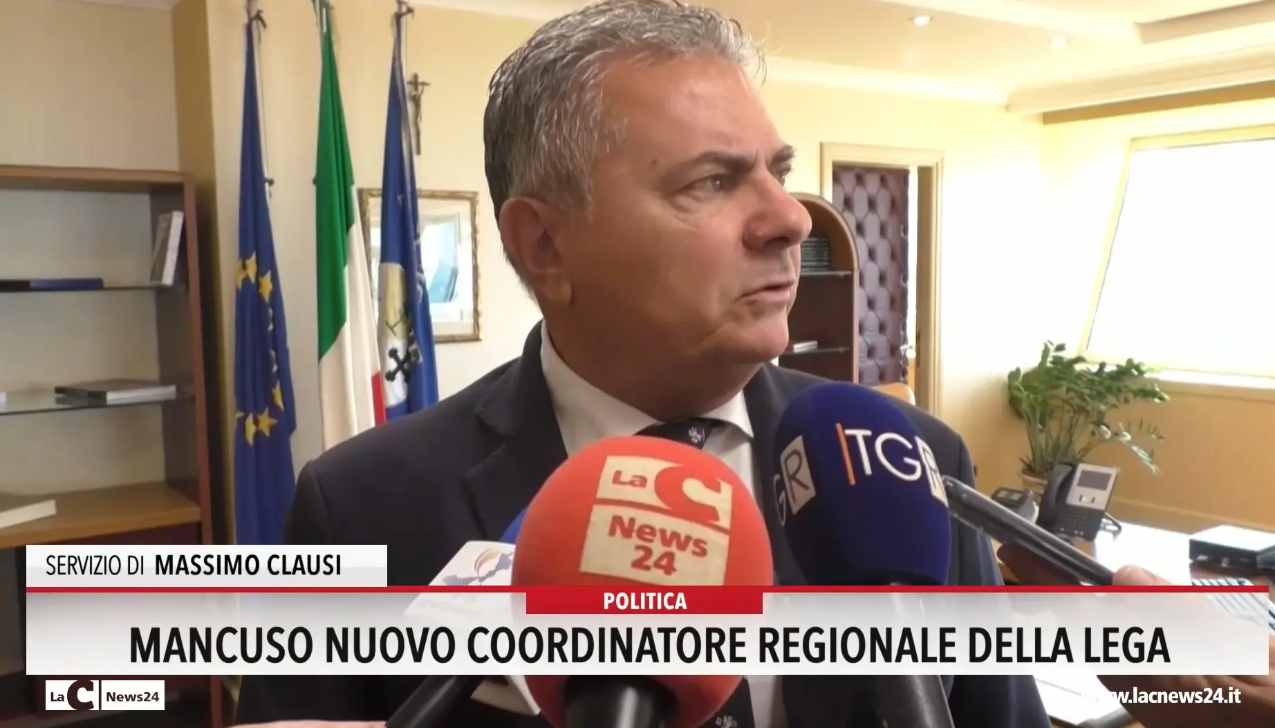 Mancuso nuovo coordinatore regionale della Lega