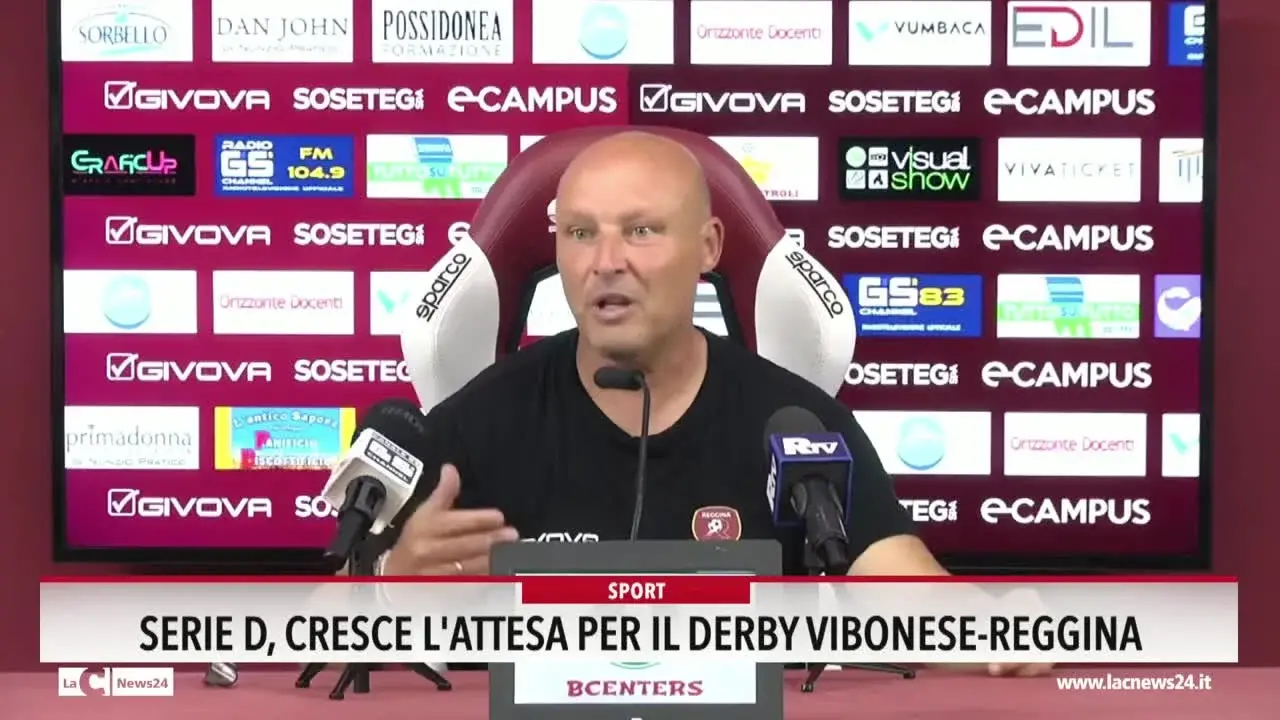 Serie D cresce l'attesa per il derby Vibonese-Reggina