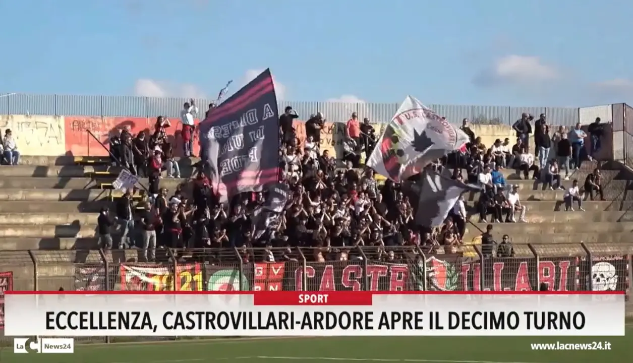 Eccellenza, Castrovillari-Ardore apre il decimo turno