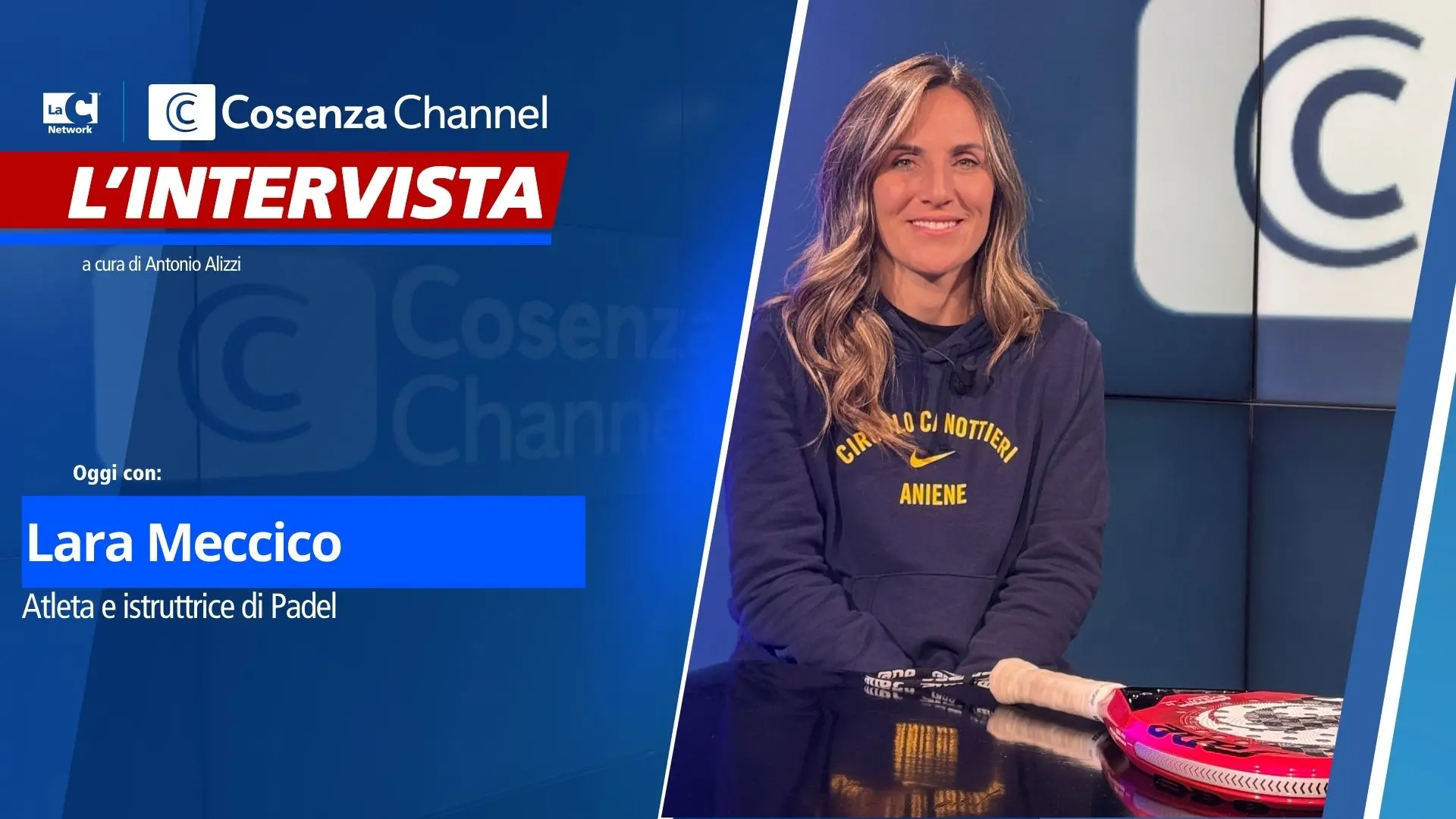 Lara Meccico, atleta e istruttrice di Padel