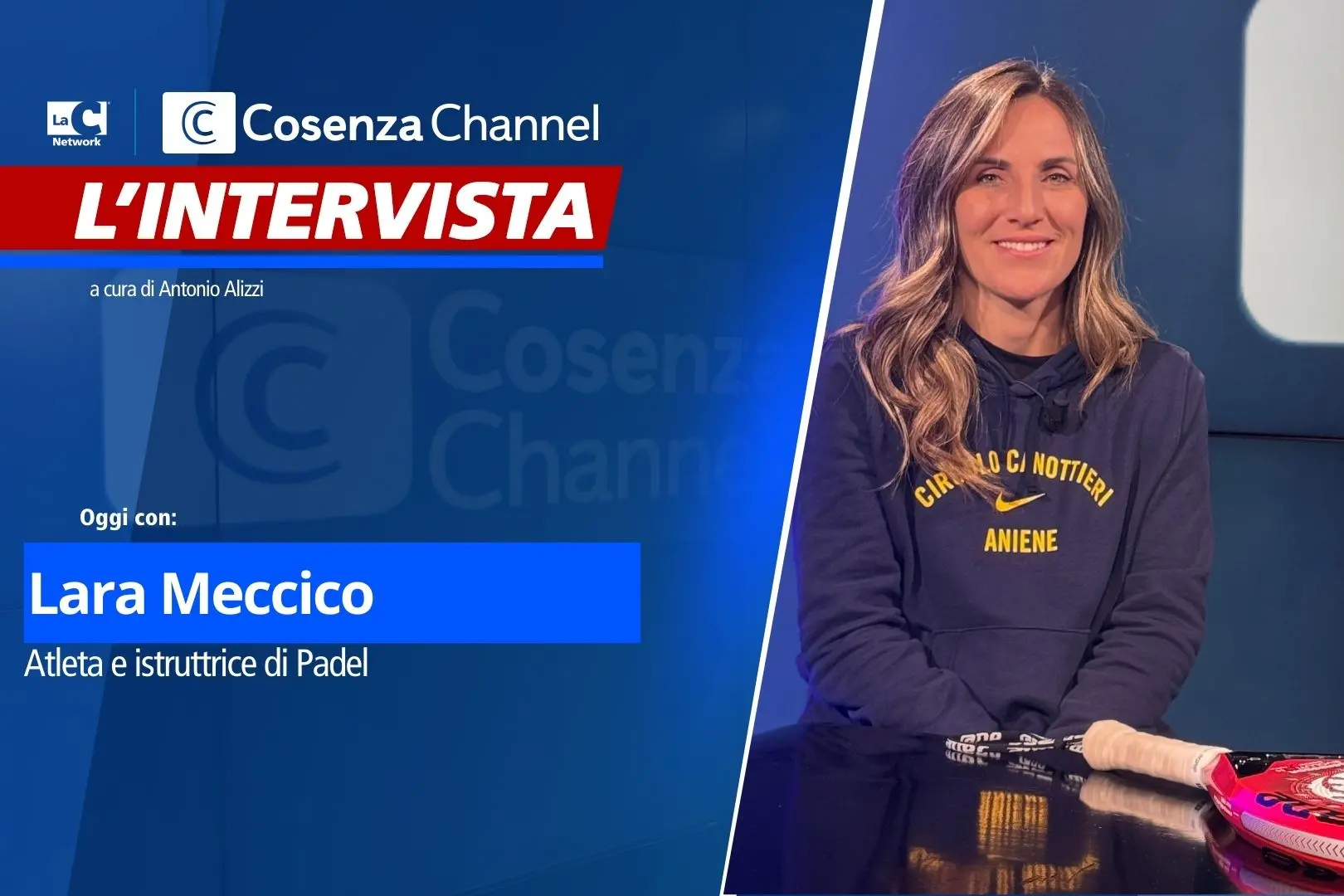 Lara Meccico, atleta e istruttrice di Padel