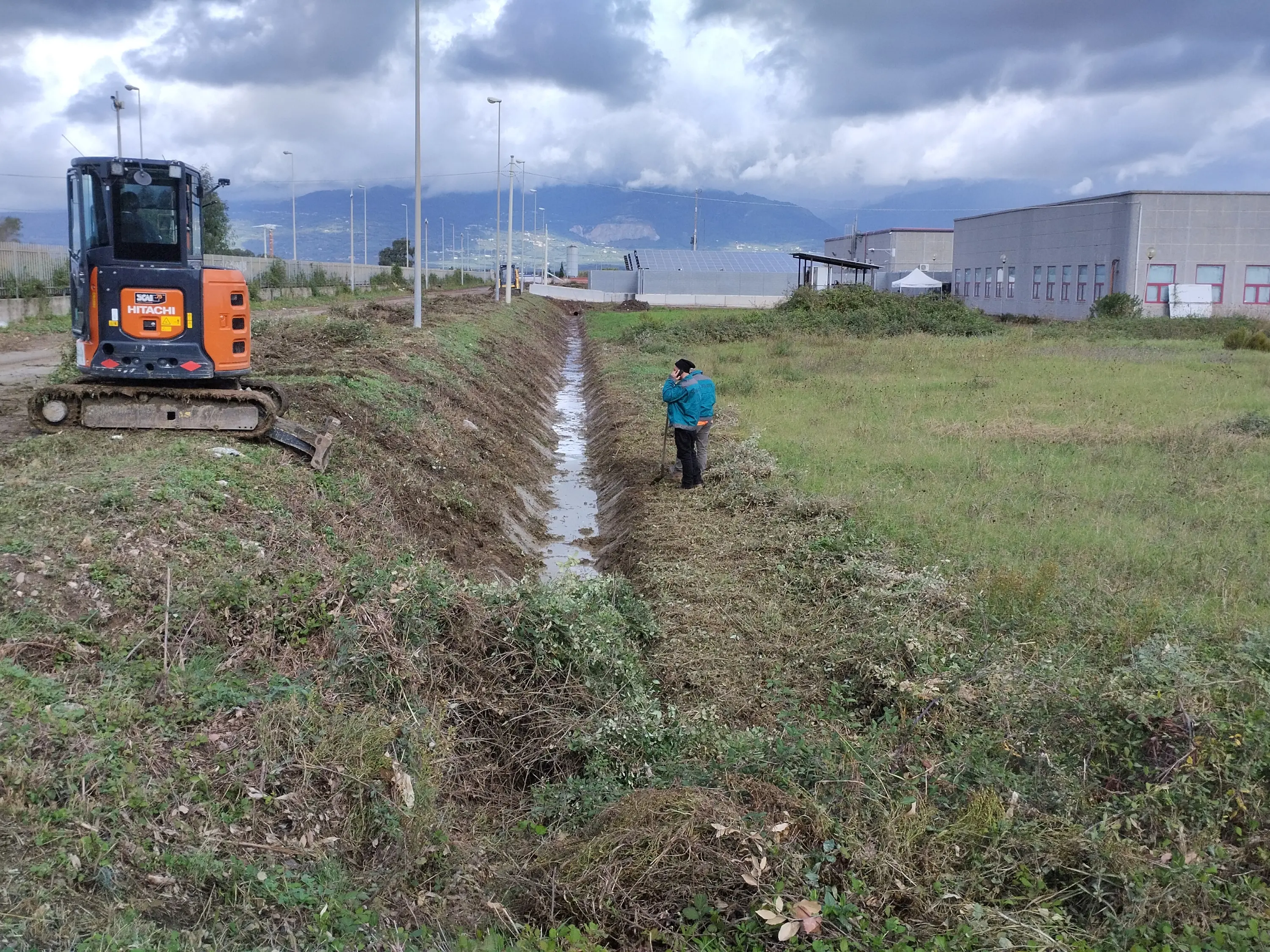 Canaloni ostruiti e mancanza di barriere, così è finita sott’acqua l’aula bunker e l’area dell’ex fondazione Terina a Lamezia