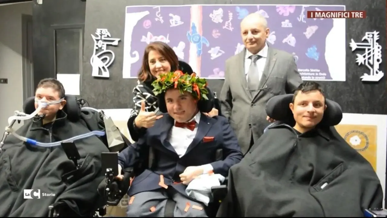 Tre fratelli, un’unica forza oltre la malattia: così Daniele, Emanuele e Simone hanno realizzato i loro sogni. «La vita è bella, nulla è impossibile»\n