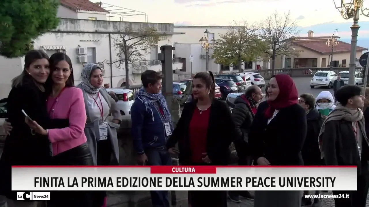 Finita la prima edizione della Summer Peace University.