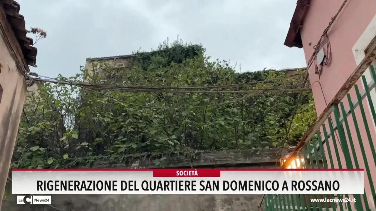 La rigenerazione del quartiere San Domenico a Rossano