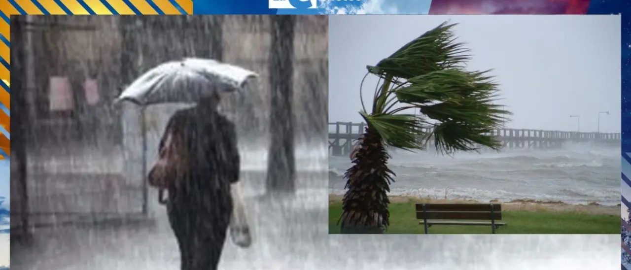 In Calabria anticipo d’inverno: forti piogge e vento fino a 100 chilometri orari. E su Sila e Pollino può arrivare la prima neve\n