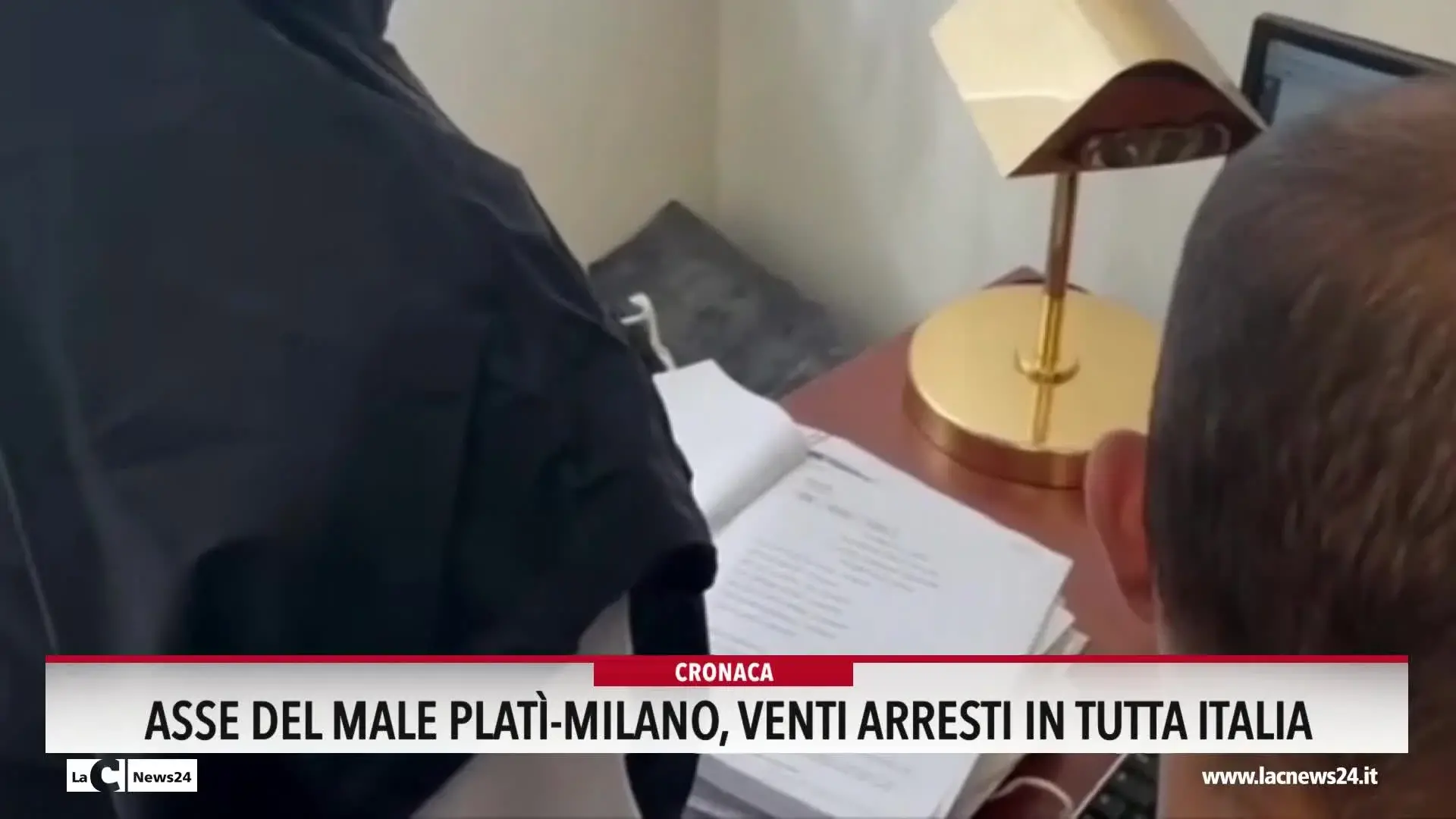 Asse del male Plati Milano, venti arresti in lombardia