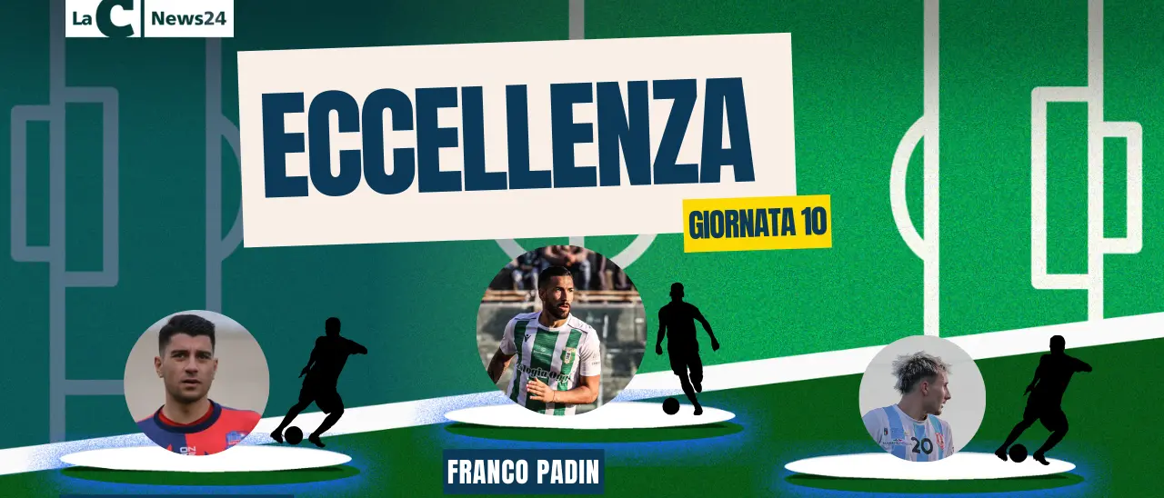 Eccellenza, Padin riporta in\u00A0vetta la Vigor Lamezia. Bongiorno certezza della Rossanese, Rivadero leader del Praia Tortora\n