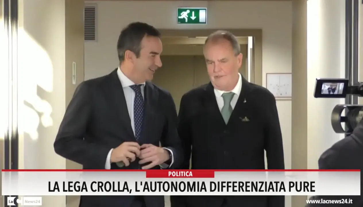 La Lega crolla, l'autonomia pure