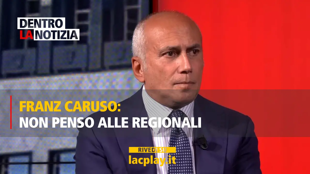 Franz Caruso: «Non penso alle Regionali ma…»