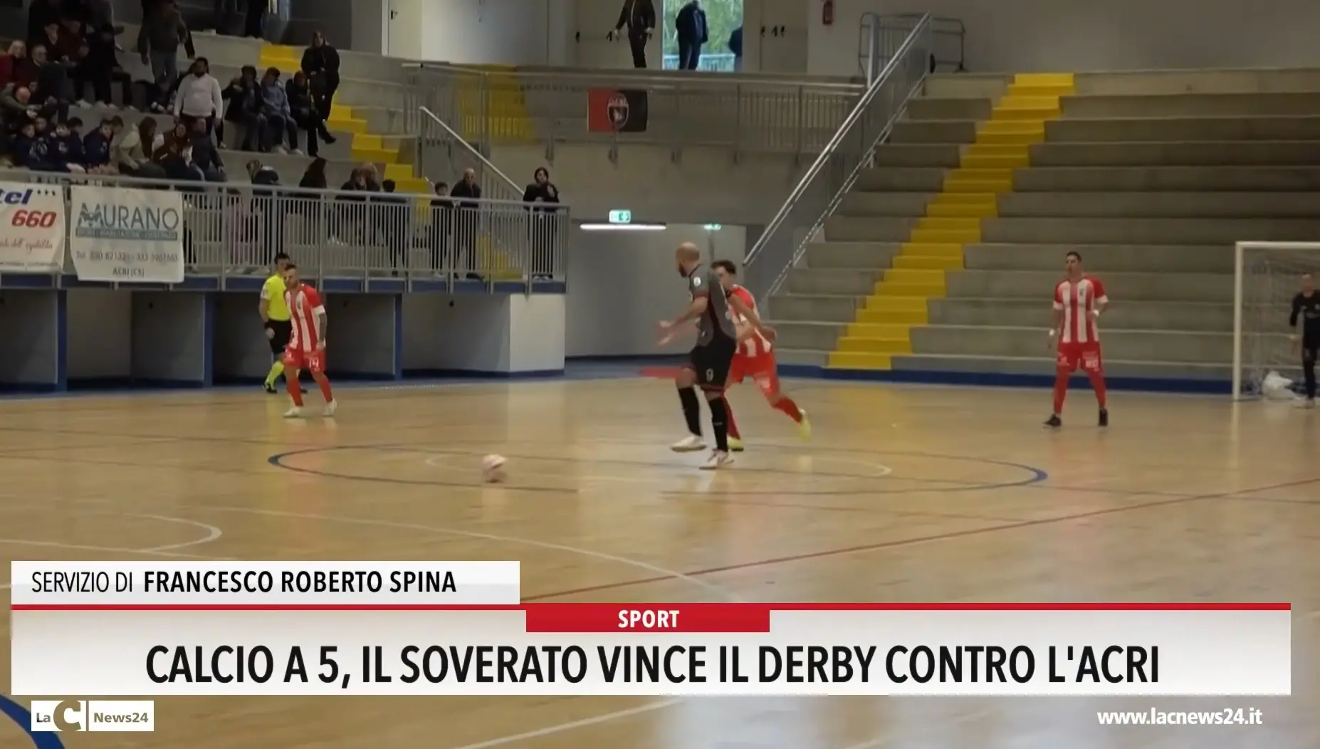 Calcio a 5, il Soverato Futsal vince il derby contro il Città di Acri