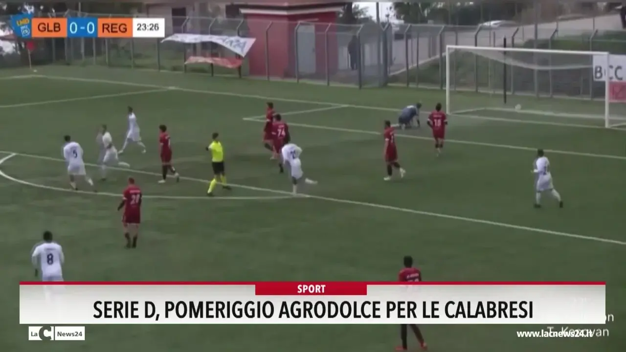 Serie D, pomeriggio agrodolce per le calabresi