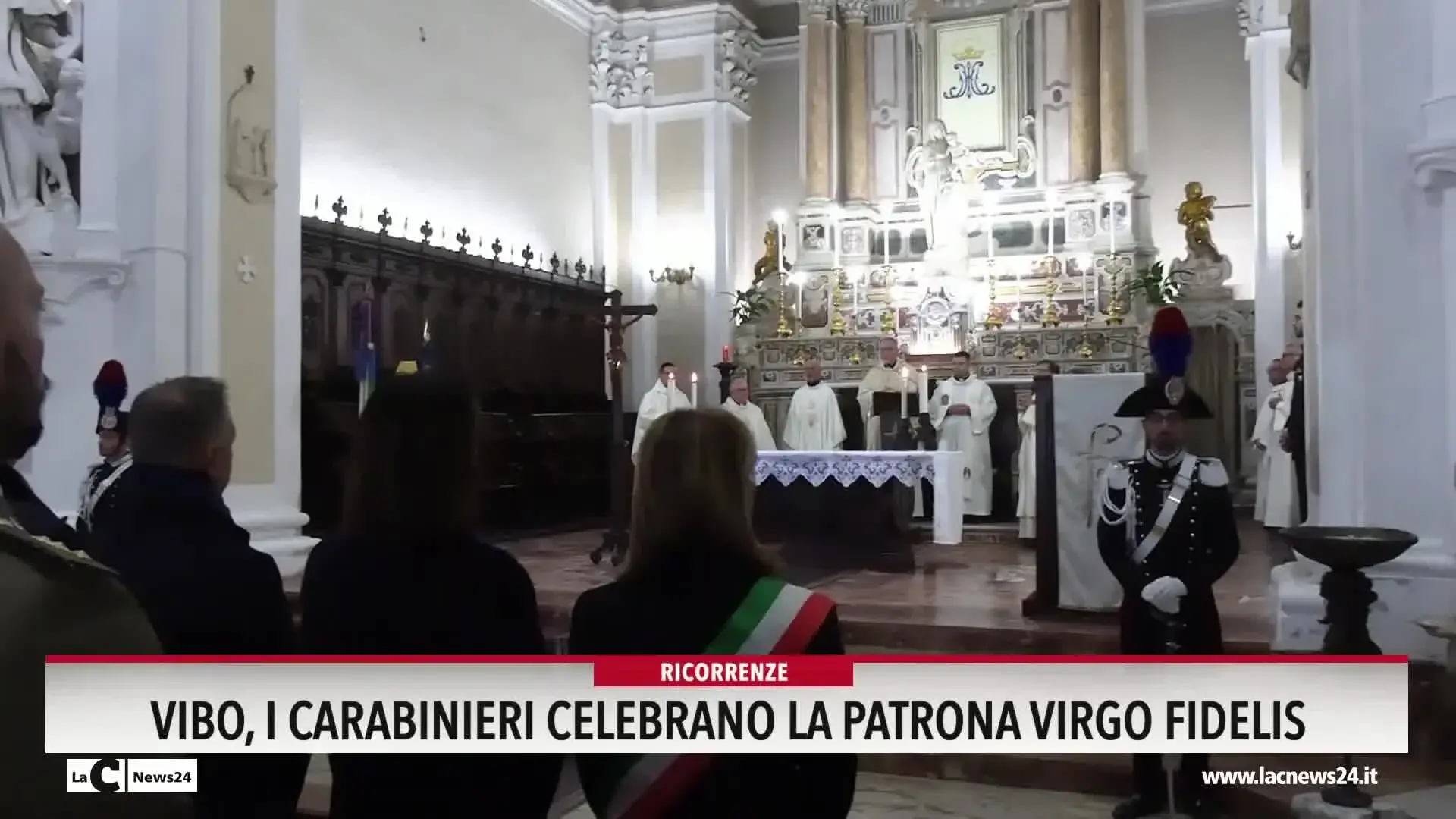 Vibo, i Carabinieri celebrano la patrona Virgo Fidelis