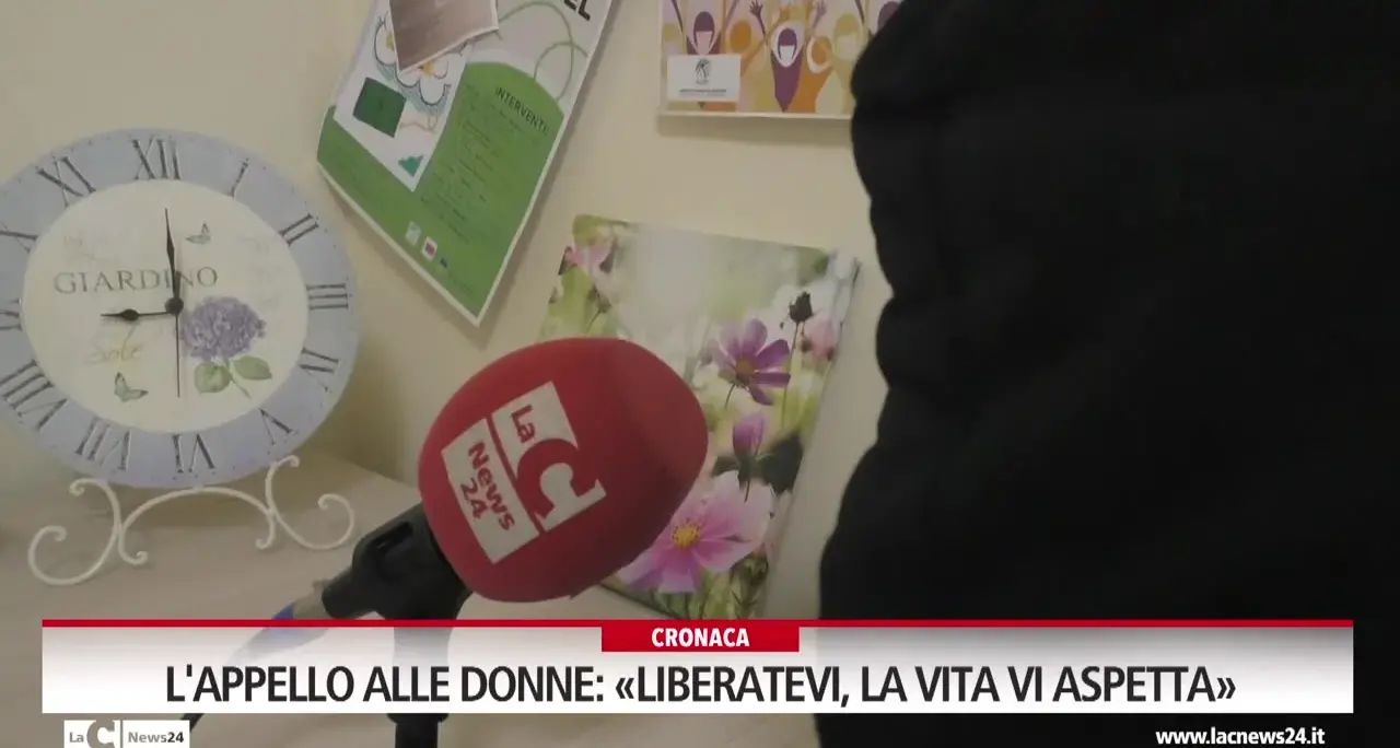 L'appello alle donne: «Liberatevi, la vita vi aspetta»