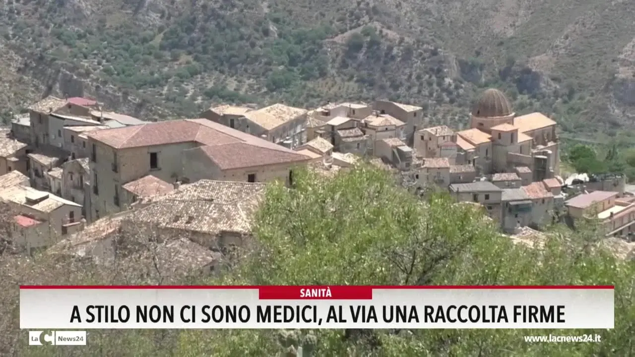 A Stilo non ci sono medici: al via una raccolta firme