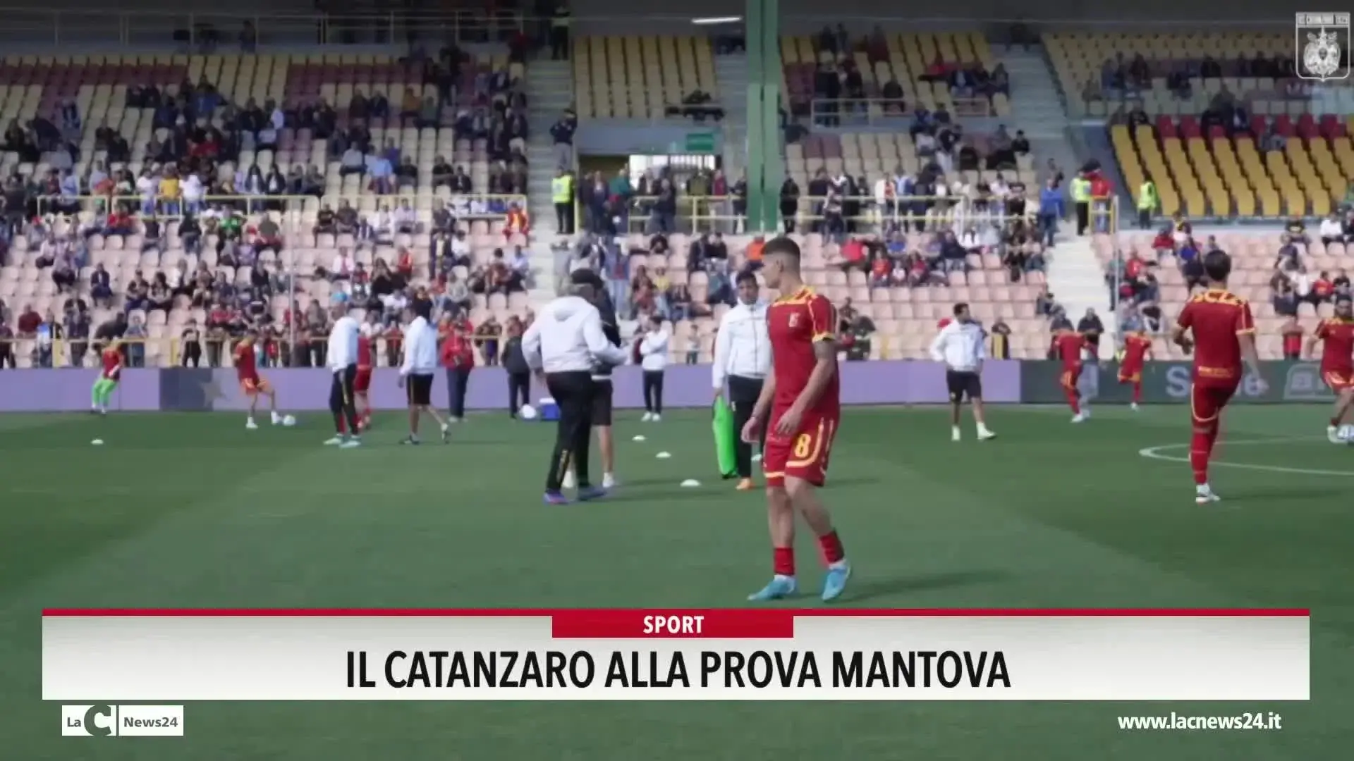 Calcio, il Catanzaro alla prova Mantova