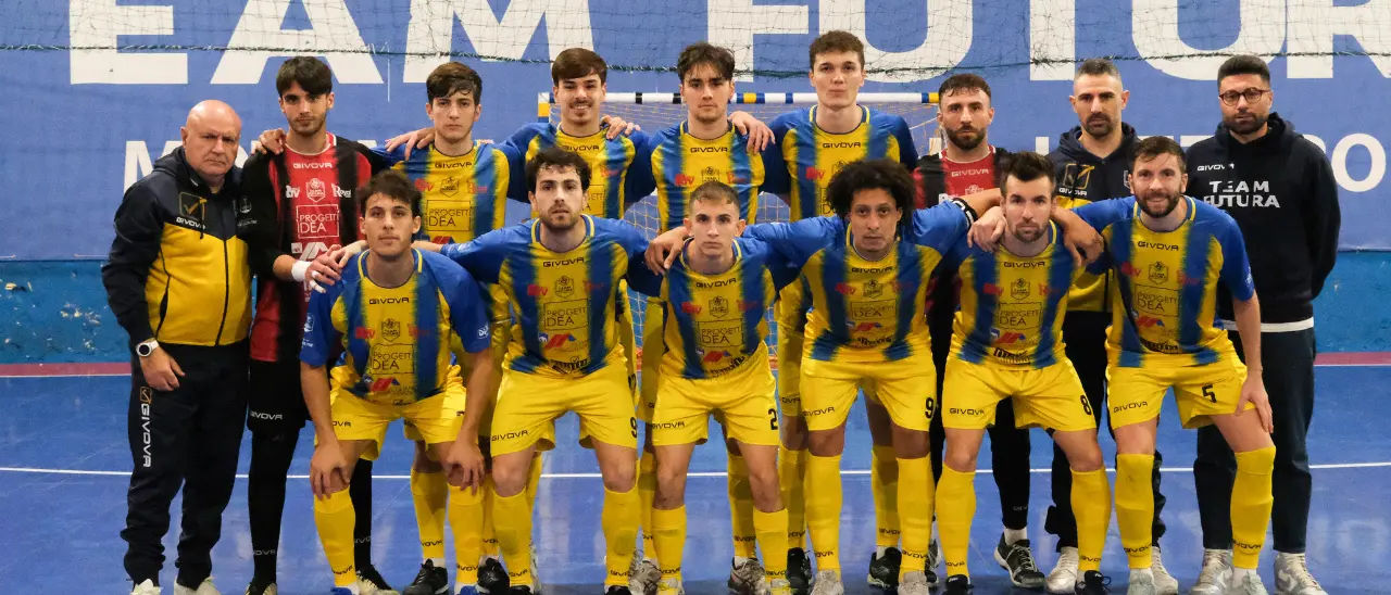 Serie A2 Élite di calcio a 5: la Polisportiva Futura supera la Lazio 4-3 in una gara che regala spettacolo