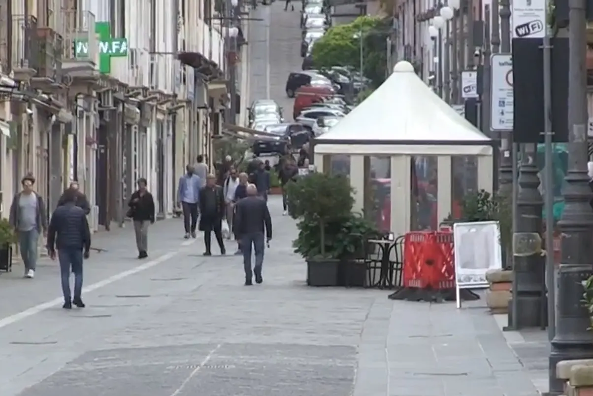 <p>Corso Vittorio Emanuele a Vibo Valentia</p>\\n