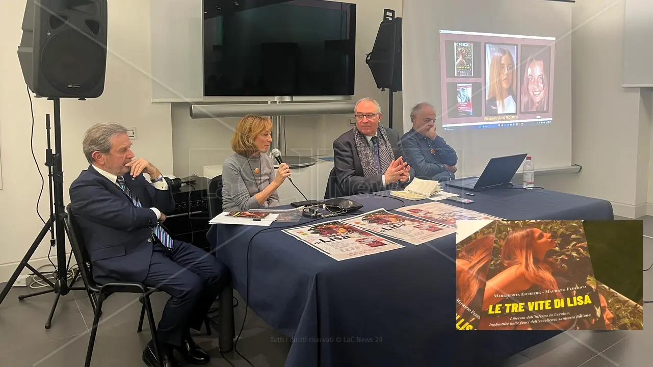 <p>La presentazione del libro nella sala conferenze del Museo di Reggio</p>\\n