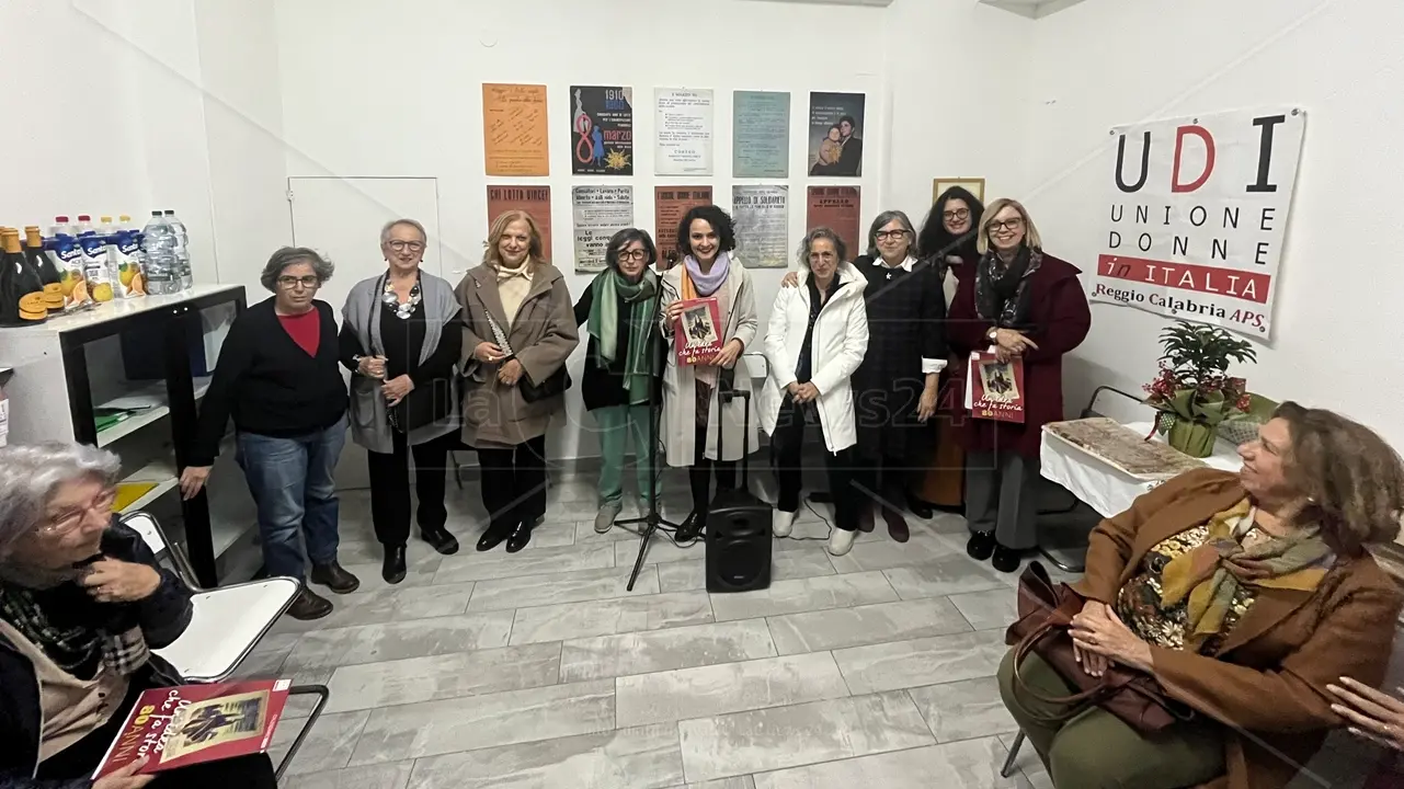 A Reggio le donne dell’Udi inaugurano la sede associativa:\u00A0«Finalmente un luogo tutto nostro»\n