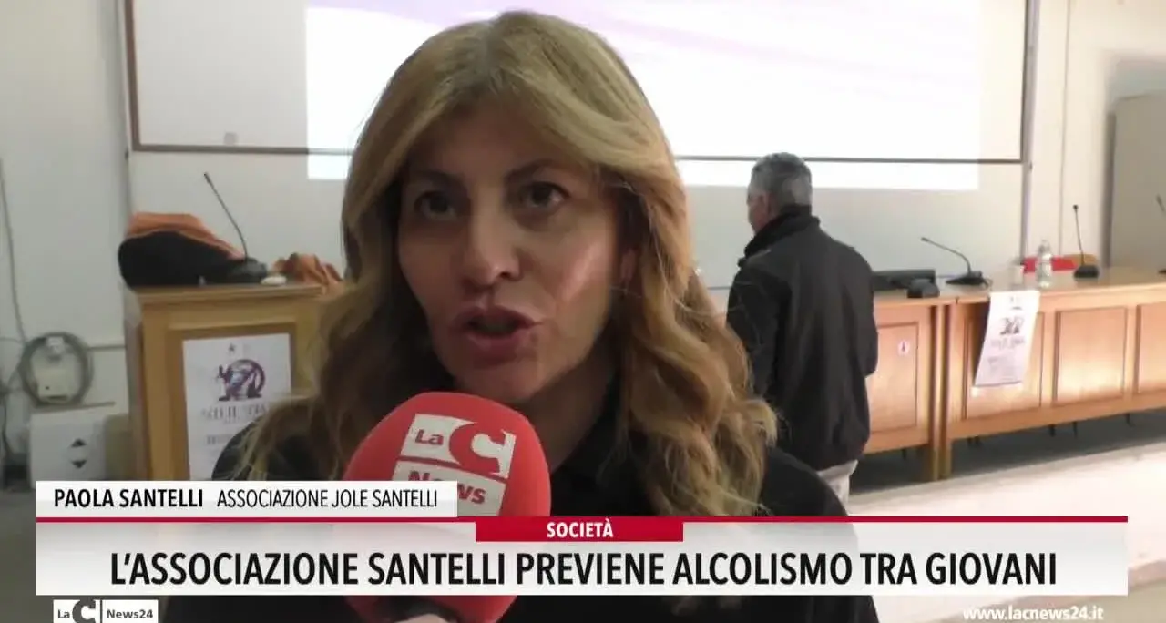 L'associazione Santelli previene l'alcolismo tra giovani