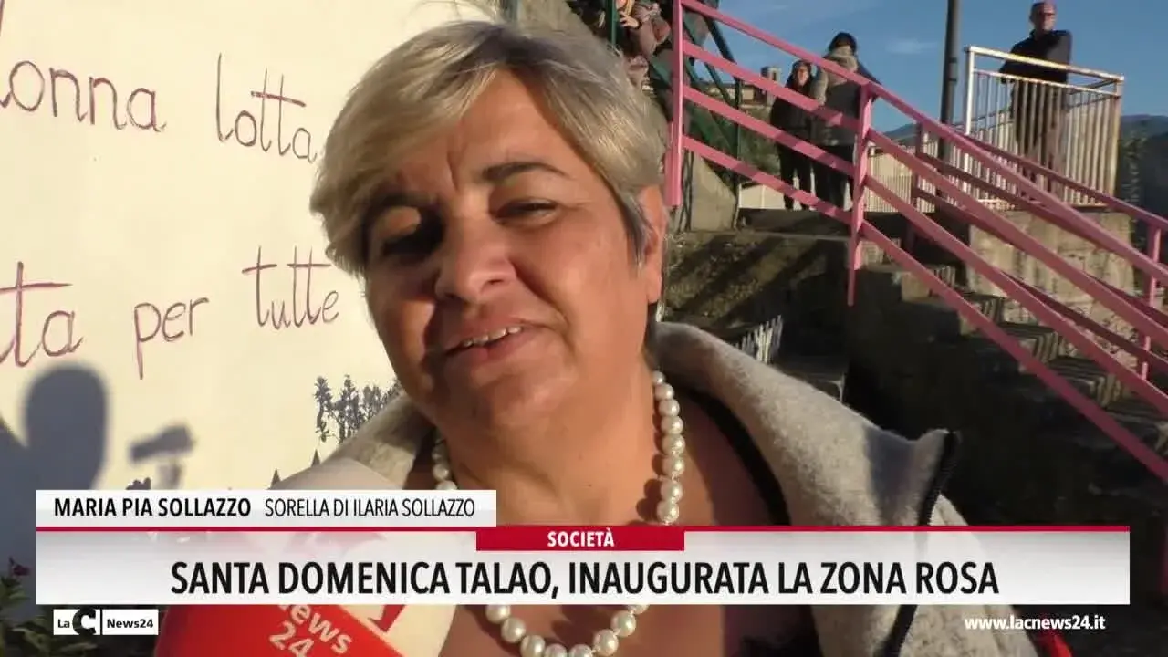 Santa Domenica Talao, inaugurata la zona rosa