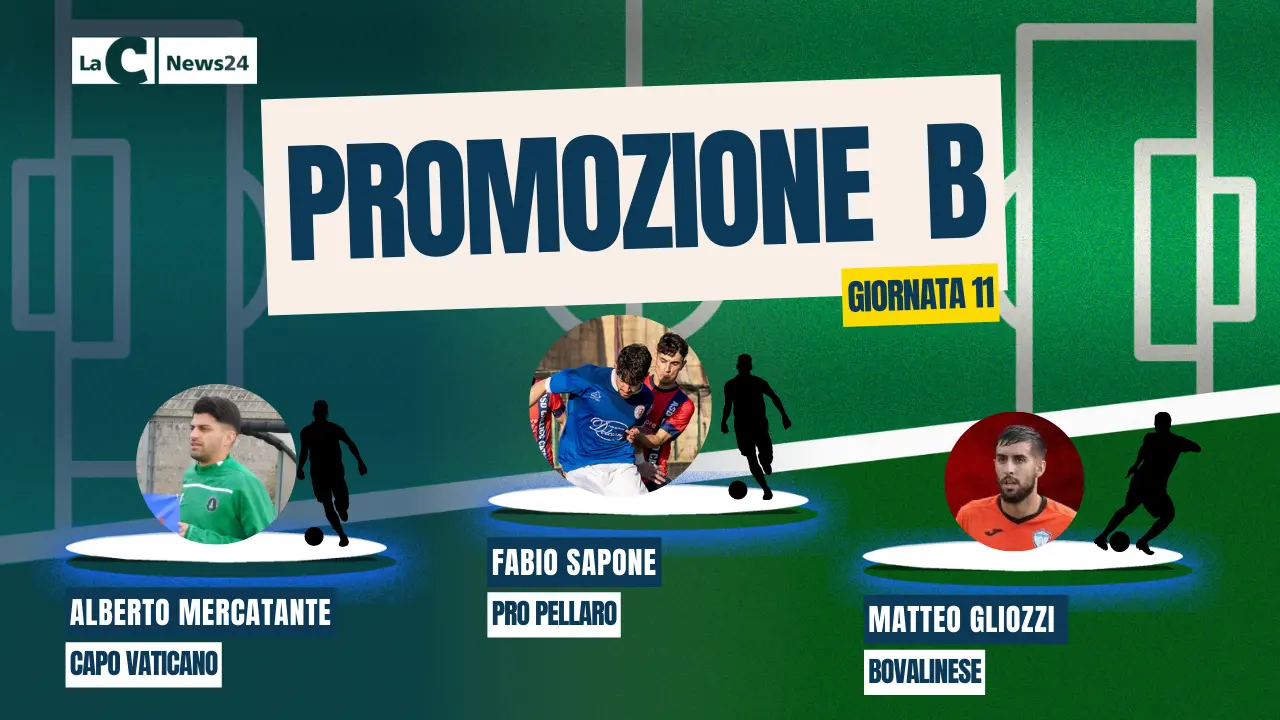 Promozione B,\u00A0Sapone è il timoniere della Pro Pellaro, Mercatante fa tornare il sorriso al Capo Vaticano. Gliozzi\u00A0e la Bovalinese va\n