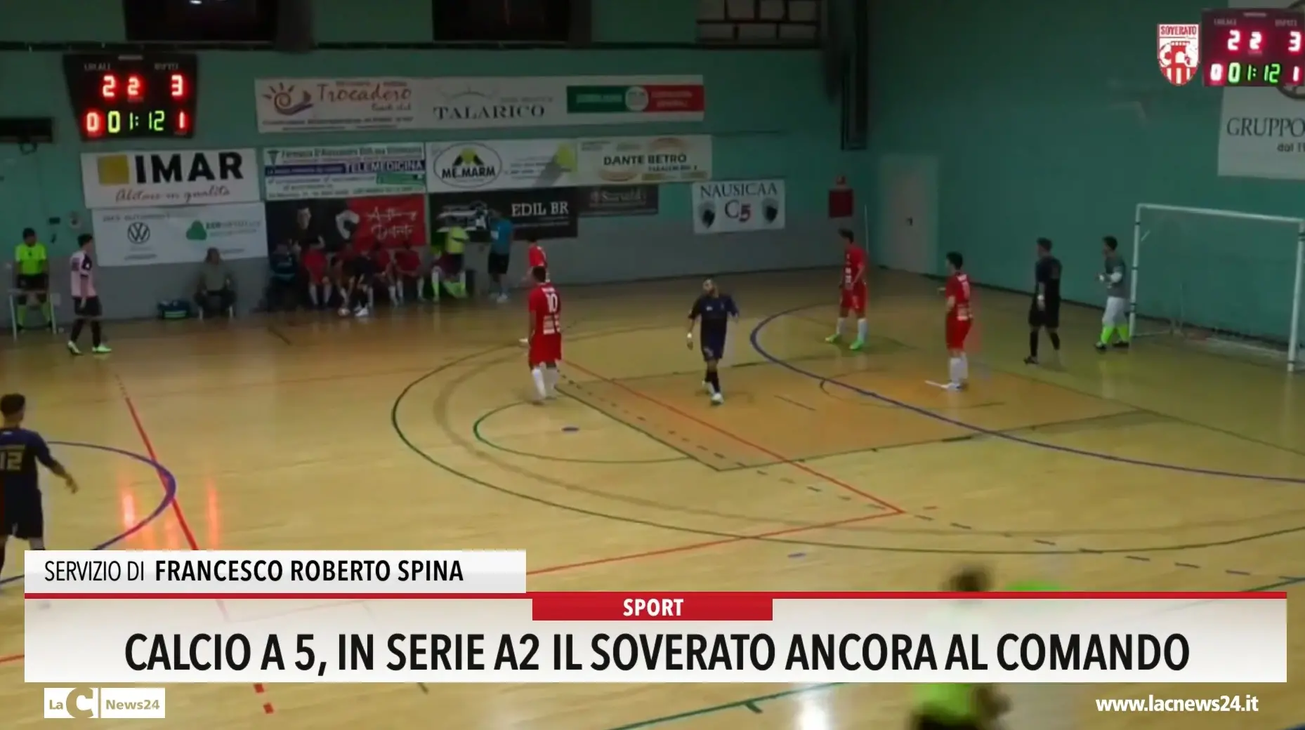 Calcio a 5, in Serie A2 il Soverato ancora al comando