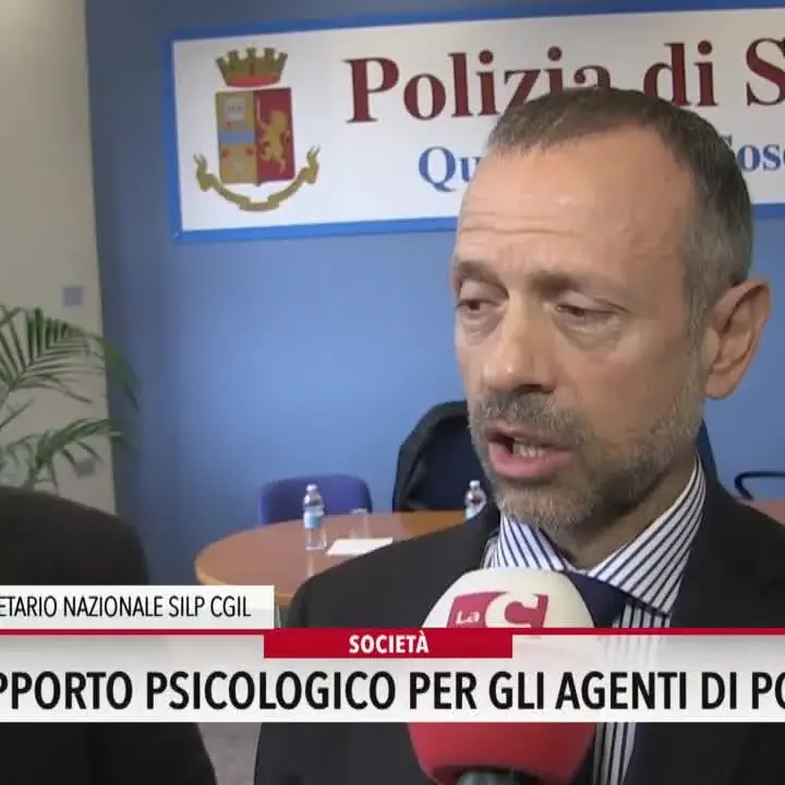 Supporto psicologico per gli agenti di polizia, il progetto promosso a Cosenza dalla Silp-Cgil