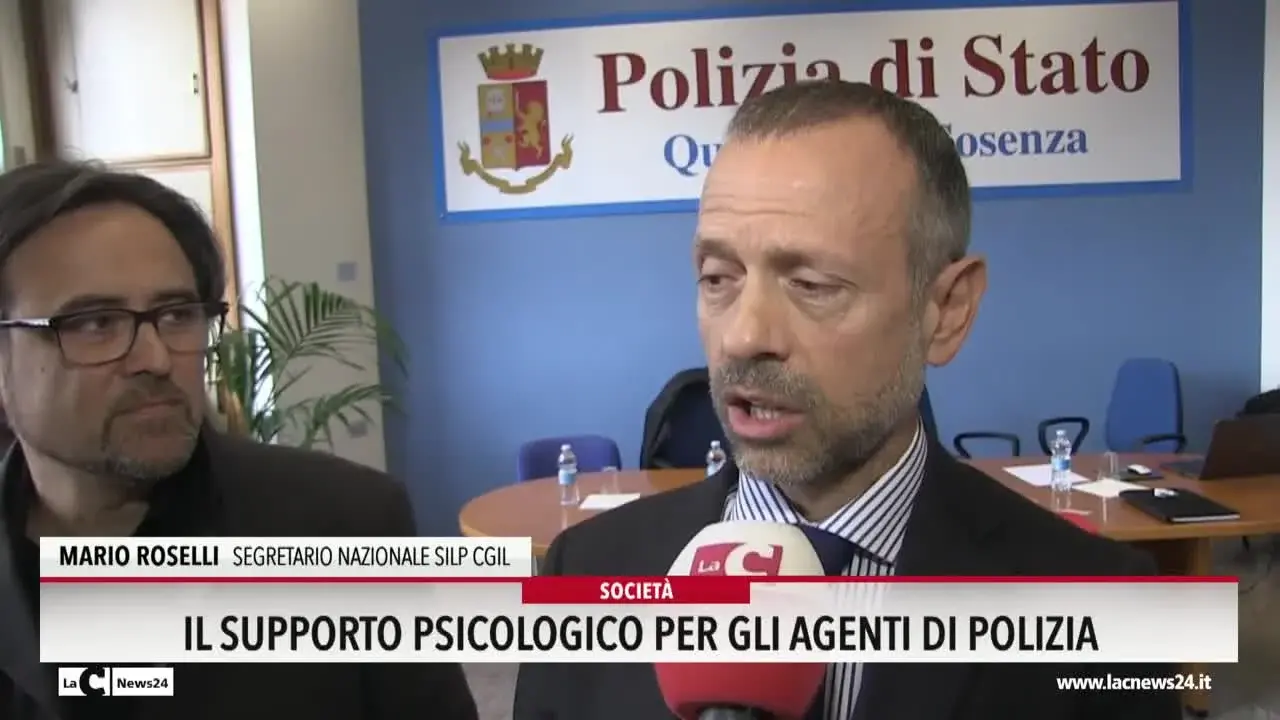 Il supporto psicologico per gli agenti di Polizia