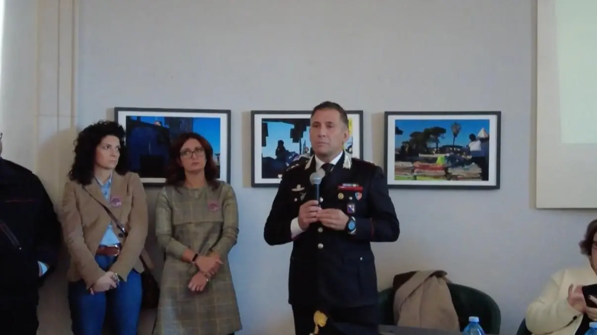 Il tenente colonnello Marco Filippi, comandante del Reparto territoriale dei Carabinieri di Corigliano Rossano