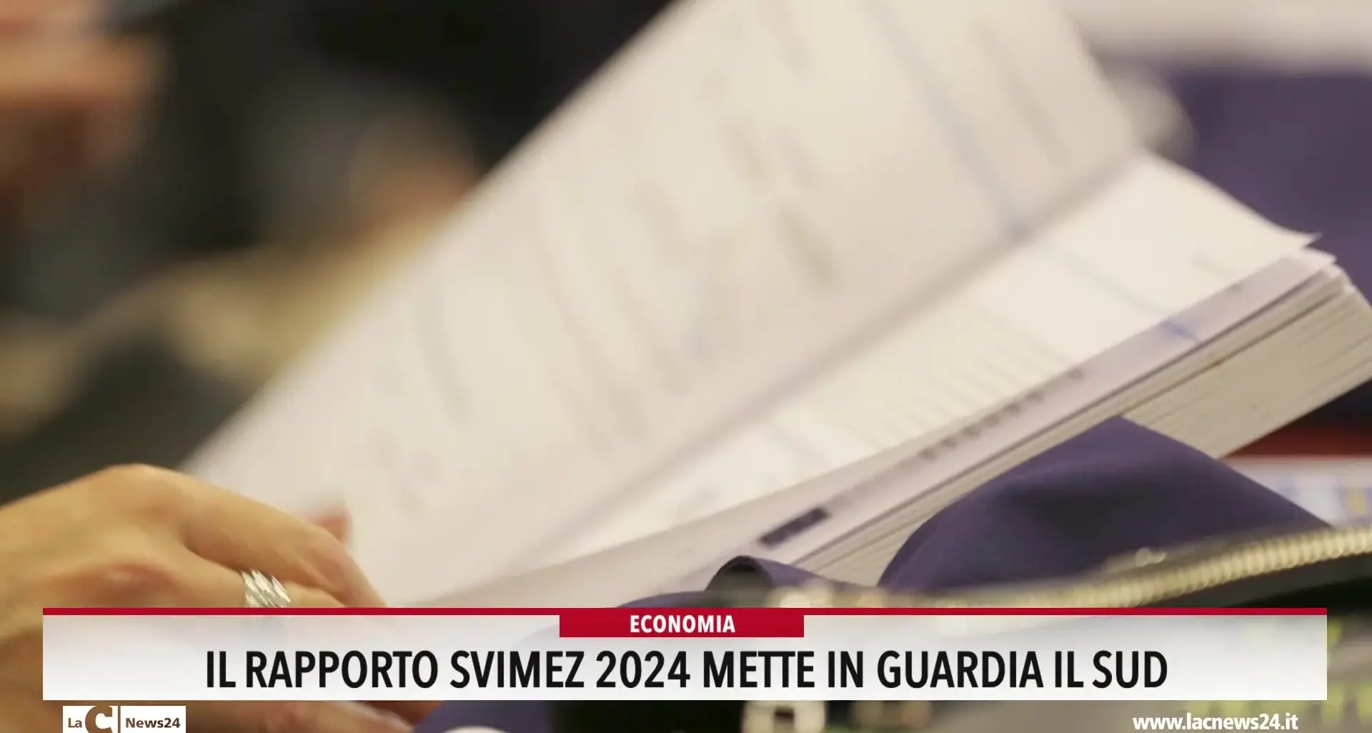 Il rapporto Svimez 2024 mette in guardia il Sud