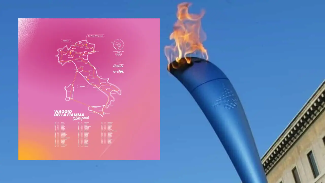 Milano Cortina 2026, la Fiamma Olimpica farà tappa anche in Calabria: ecco dove\n