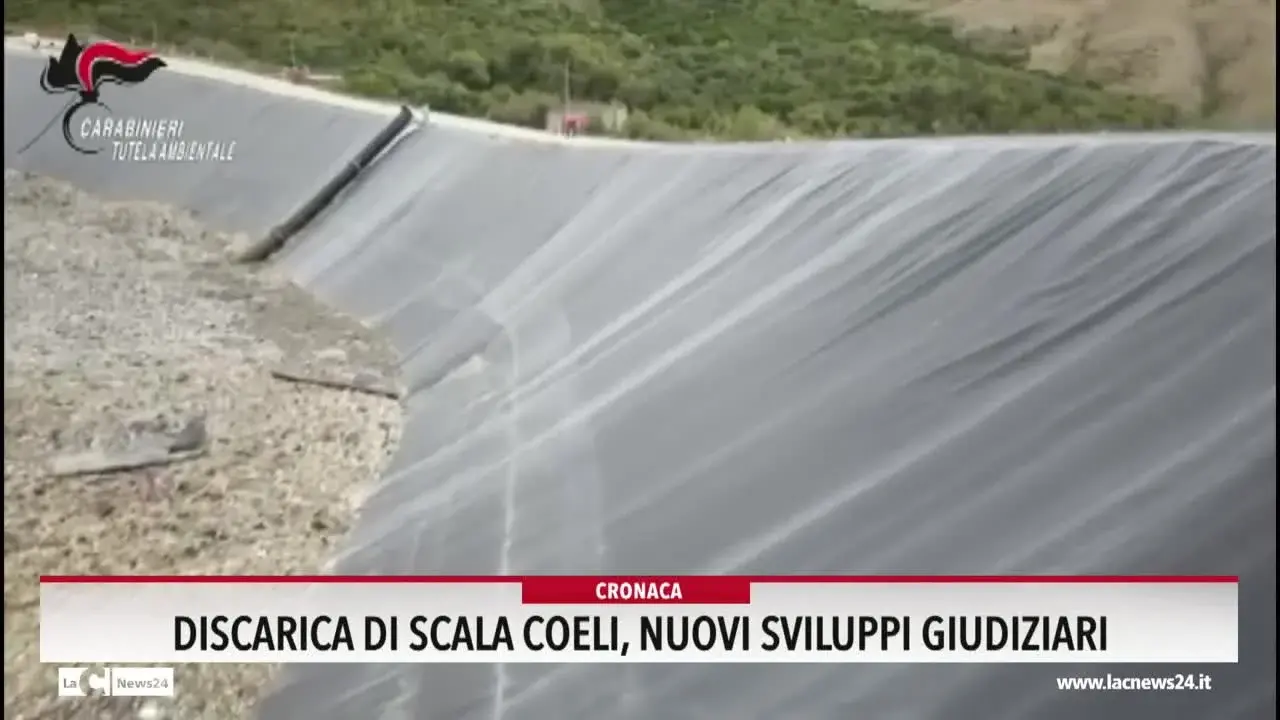 Discarica di Scala Coeli: nuovi sviluppi giudiziari