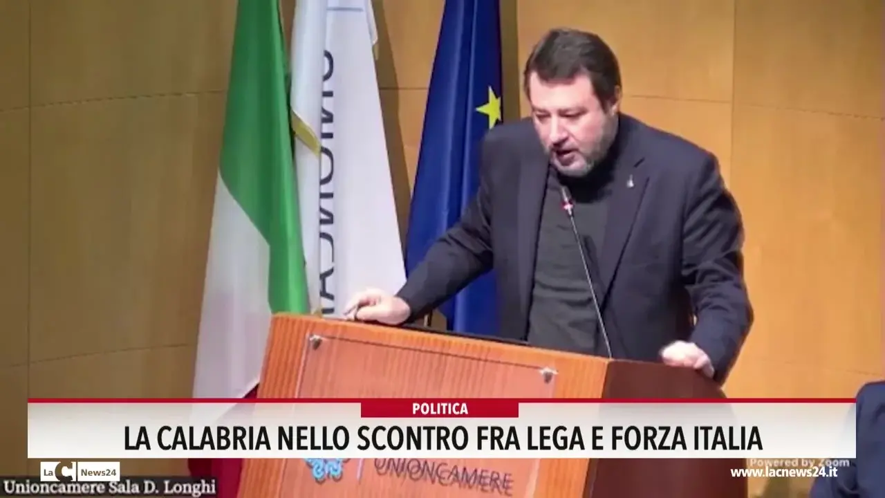 La Calabria nello scontro fra Lega e Forza Italia