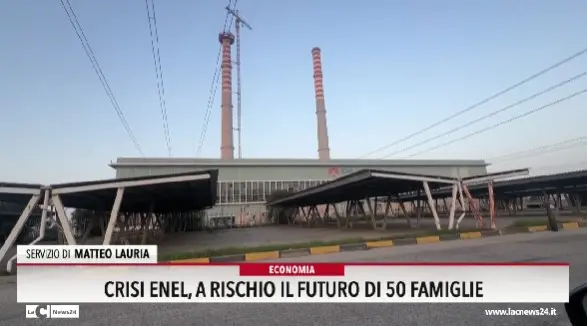 Crisi Enel a rischio il futuro di 50 famiglie