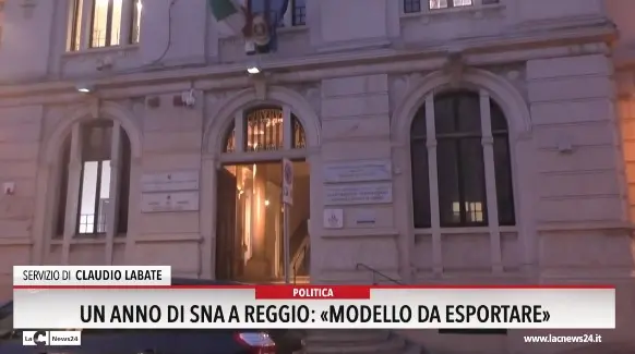 Un anno di Sna a Reggio modello da esportare