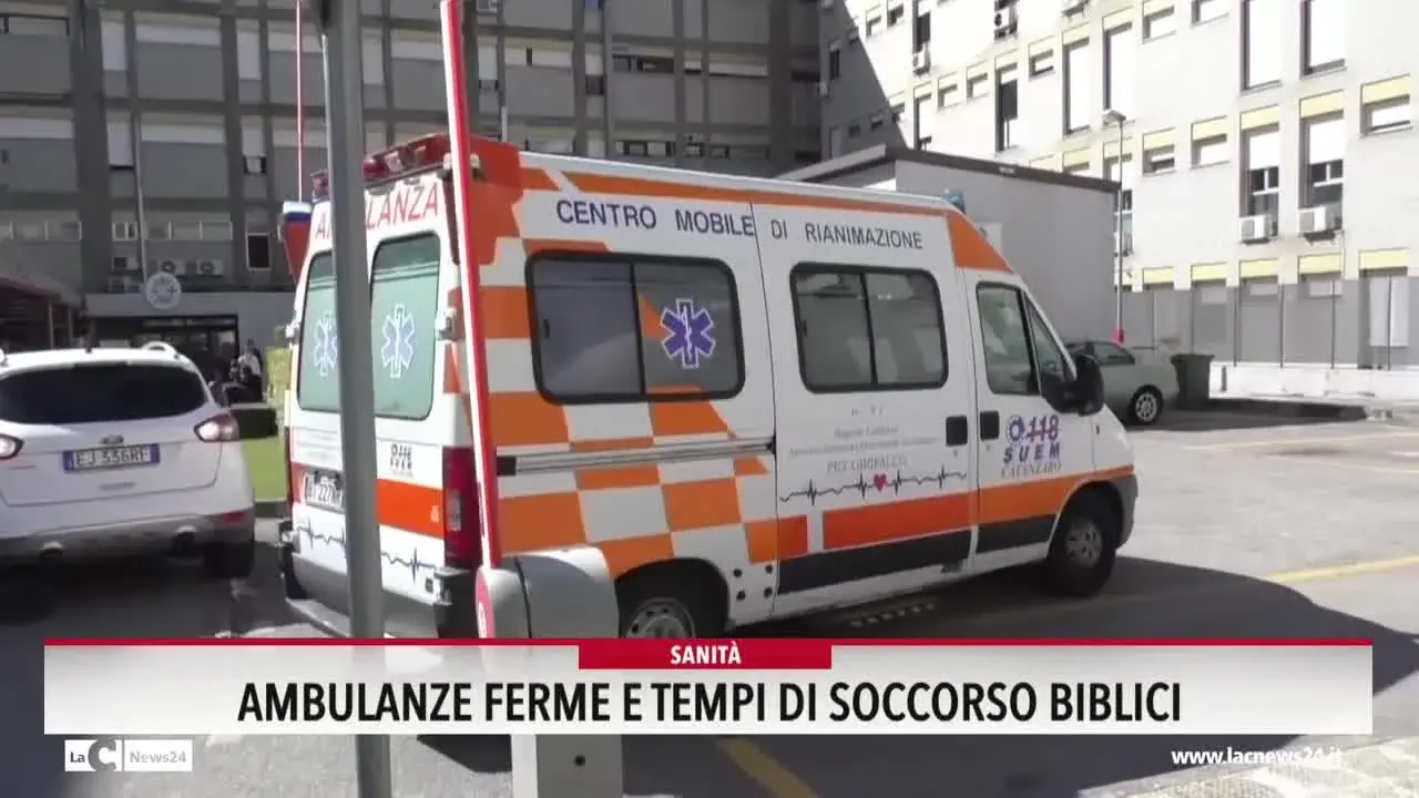 Ambulanze ferme e tempi di soccorso biblici