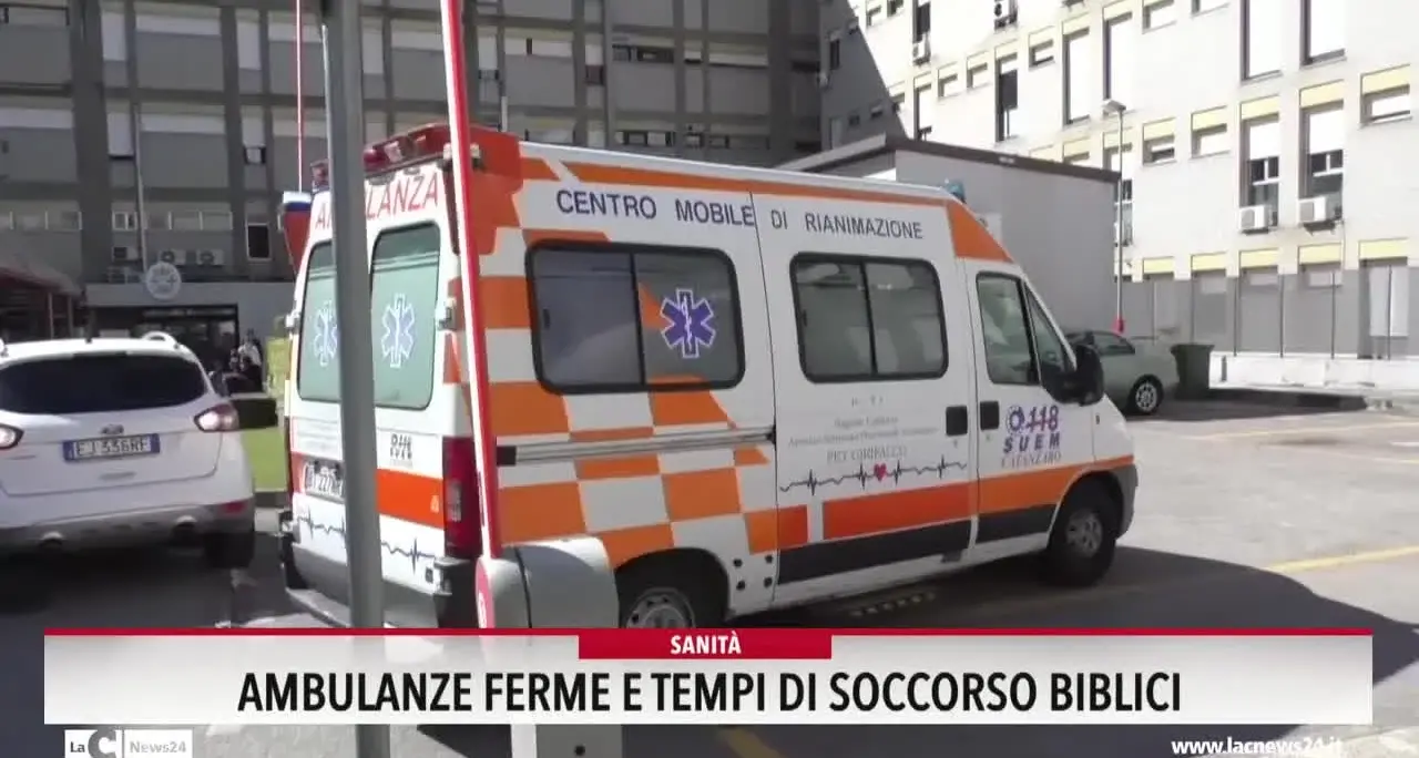 Ambulanze ferme e tempi di soccorso biblici