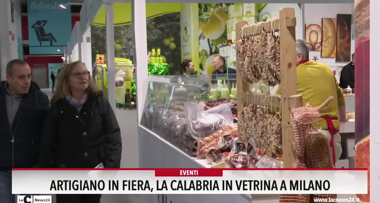 Artigianato in fiera, la Calabria in vetrina a Milano